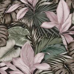 Superfresco Easy Vliesbehang Indra Groen-roze 106742