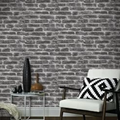 Superfresco Easy Vliesbehang Stenen Grijs 7668 8 Superfresco Easy Vliesbehang Stenen Grijs 7668 -Behang Verkoop 123 122