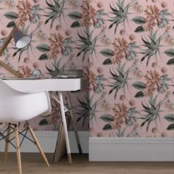 Superfresco Easy Vliesbehang Flowers Roze 114165 -Behang Verkoop 123 128