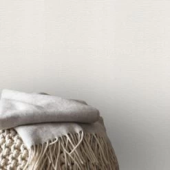 Superfresco Easy Vliesbehang Textiel Wit 103448 -Behang Verkoop 123 1284