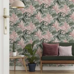 Superfresco Easy Vliesbehang Indra Wit/groen 112048 -Behang Verkoop 123 1309