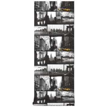 Superfresco Easy Vliesbehang New York Vergrijsd-geel 33-187 4 Superfresco Easy Vliesbehang New York Vergrijsd-geel 33-187 - Afbeelding 4