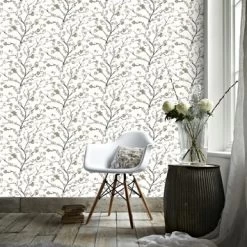 Superfresco Easy Vliesbehang Ushi Taupe-grijs 2256-21 -Behang Verkoop 123 1473