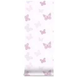 Superfresco Easy Vliesbehang Vlinders Roze 100114 -Behang Verkoop 123 159