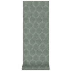 Superfresco Easy Vliesbehang Hexagon Groen 118149 -Behang Verkoop 123 293