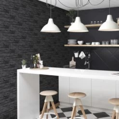 Superfresco Easy Vliesbehang Odyssee Zwart 101344 -Behang Verkoop 123 298