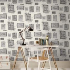 Superfresco Easy Vliesbehang Mooie Dag Grijs 101509 -Behang Verkoop 123 32