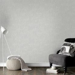 Superfresco Easy Vliesbehang Aura Grijs 33-304 -Behang Verkoop 123 527