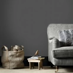 Superfresco Easy Vliesbehang Extra Breed Lijn Structuur Donkergrijs (102360) -Behang Verkoop 123 600