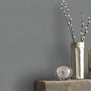 Superfresco Easy Vliesbehang Extra Breed Linnen Uni Grijs (102353) 2 Superfresco Easy Vliesbehang Extra Breed Linnen Uni Grijs (102353) - Afbeelding 2