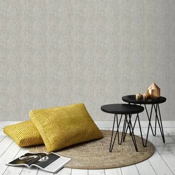 Superfresco Easy Vliesbehang Bamboe Weefsel Grijs 105155 2 Superfresco Easy Vliesbehang Bamboe Weefsel Grijs 105155 - Afbeelding 2