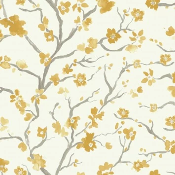 Superfresco Easy Vliesbehang Ushi Okergeel 105743 1 Superfresco Easy Vliesbehang Ushi Okergeel 105743