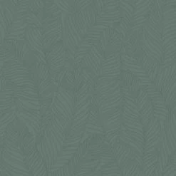 Superfresco Easy Vliesbehang Blad All Over Groen (dessin 105972)