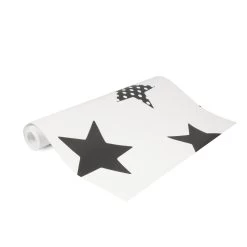 Superfresco Easy Vliesbehang Superster Zwart (dessin 100110) -Behang Verkoop 41 1237