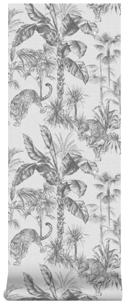 Superfresco Easy Vliesbehang Zanzibar Grijs (dessin 108598) -Behang Verkoop 41 1266