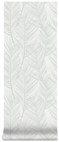 Superfresco Easy Vliesbehang Palm Wit-grijs (dessin 105964) -Behang Verkoop 41 1315