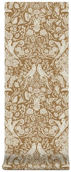 Superfresco Easy Vliesbehang Miracle Oker (dessin 118134) -Behang Verkoop 41 136