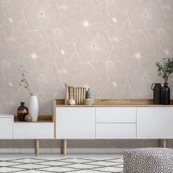 Superfresco Easy Vliesbehang Vieve Roze (dessin 111752) -Behang Verkoop 41 1506