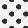 Superfresco Easy Vliesbehang Stippen Zwart (dessin 100104)
