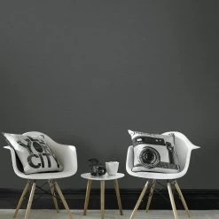 Superfresco Easy Vliesbehang Uni Fenne Donker Grijs (dessin 106979) -Behang Verkoop 41 1560