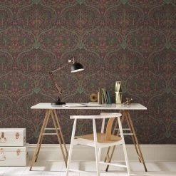 Superfresco Easy Vliesbehang Lauri Bourgondy (dessin 113294) -Behang Verkoop 41 2