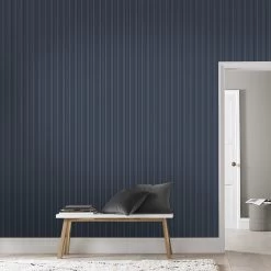 Superfresco Easy Vliesbehang Camille Blauw (dessin 120958) -Behang Verkoop 41 225