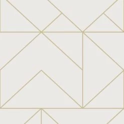 Superfresco Easy Vliesbehang Geo Goud (dessin 111533)