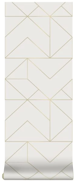 Superfresco Easy Vliesbehang Geo Goud (dessin 111533) -Behang Verkoop 41 262