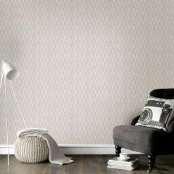 Superfresco Easy Vliesbehang Wieber Linnen Zand (dessin 103978) -Behang Verkoop 41 285