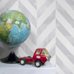 Superfresco Easy Vliesbehang Italie Zilver (dessin 103294) -Behang Verkoop 41 399