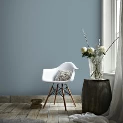 Superfresco Easy Vliesbehang Uni Blauw (dessin 2258-40) -Behang Verkoop 41 423