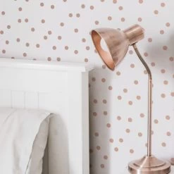 Superfresco Easy Vliesbehang Confetti Rosegoud (dessin 105133) -Behang Verkoop 41 54