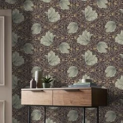 Superfresco Easy Vliesbehang Vayen Bourgondy (dessin 113296) -Behang Verkoop 41 60