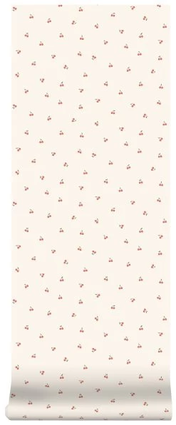 Superfresco Easy Vliesbehang Cherry Gebroken Wit (dessin 120967) -Behang Verkoop 41 744