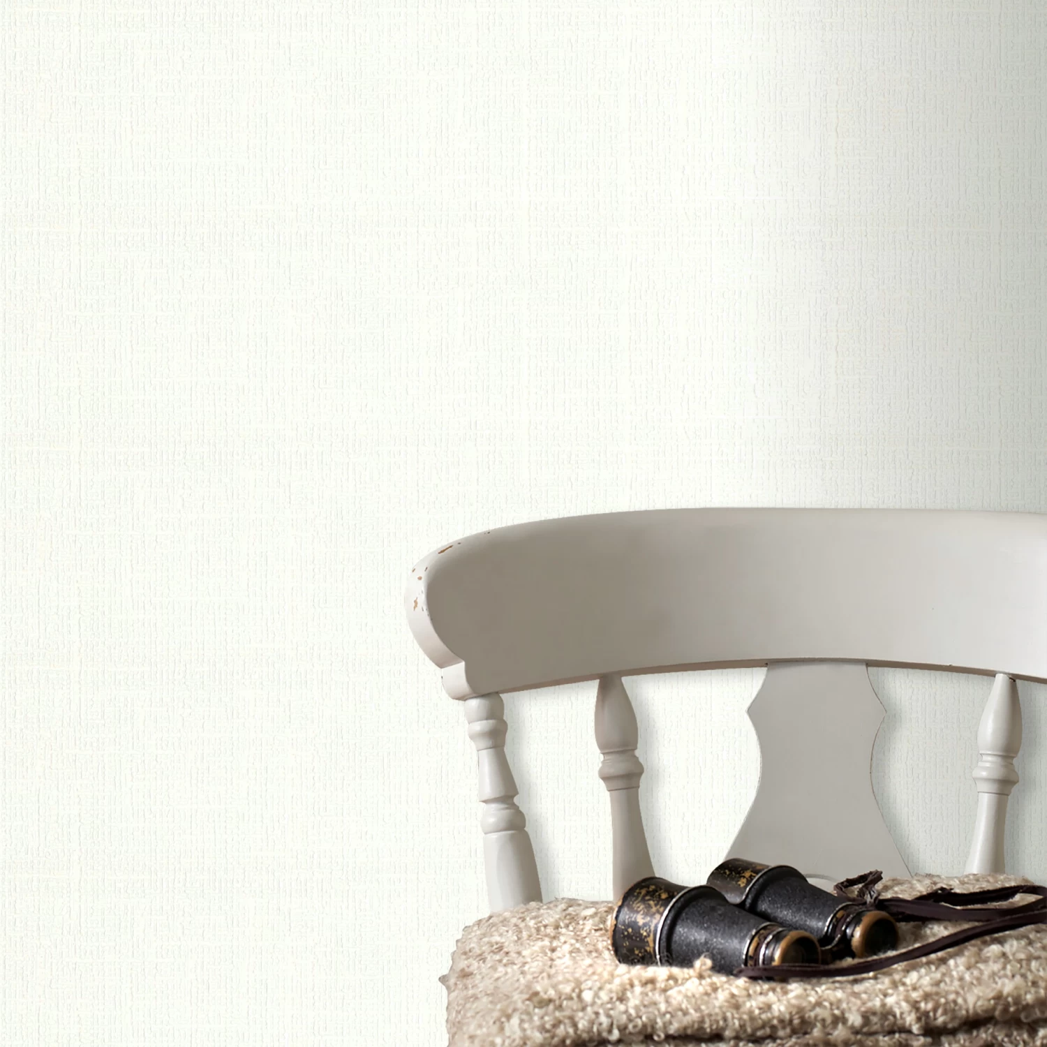 Superfresco Easy Overschilderbaar Vliesbehang Maine Wit (dessin 18007) 2 Superfresco Easy Overschilderbaar Vliesbehang Maine Wit (dessin 18007) - Afbeelding 2