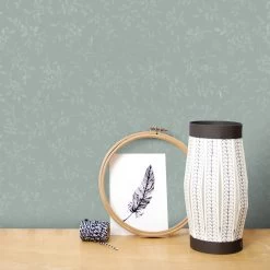 Superfresco Easy Vliesbehang Blad Groen (dessin 33-261) -Behang Verkoop 41 900