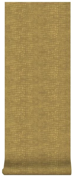 Superfresco Easy Vliesbehang Krokodil Oker (dessin 113306) -Behang Verkoop 41 931